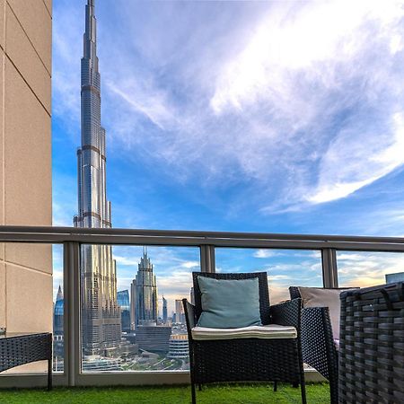 Spectacular Burj & Fountain View - Luxurious 3 Bedrooms & Maids Room - The Residences دبي المظهر الخارجي الصورة