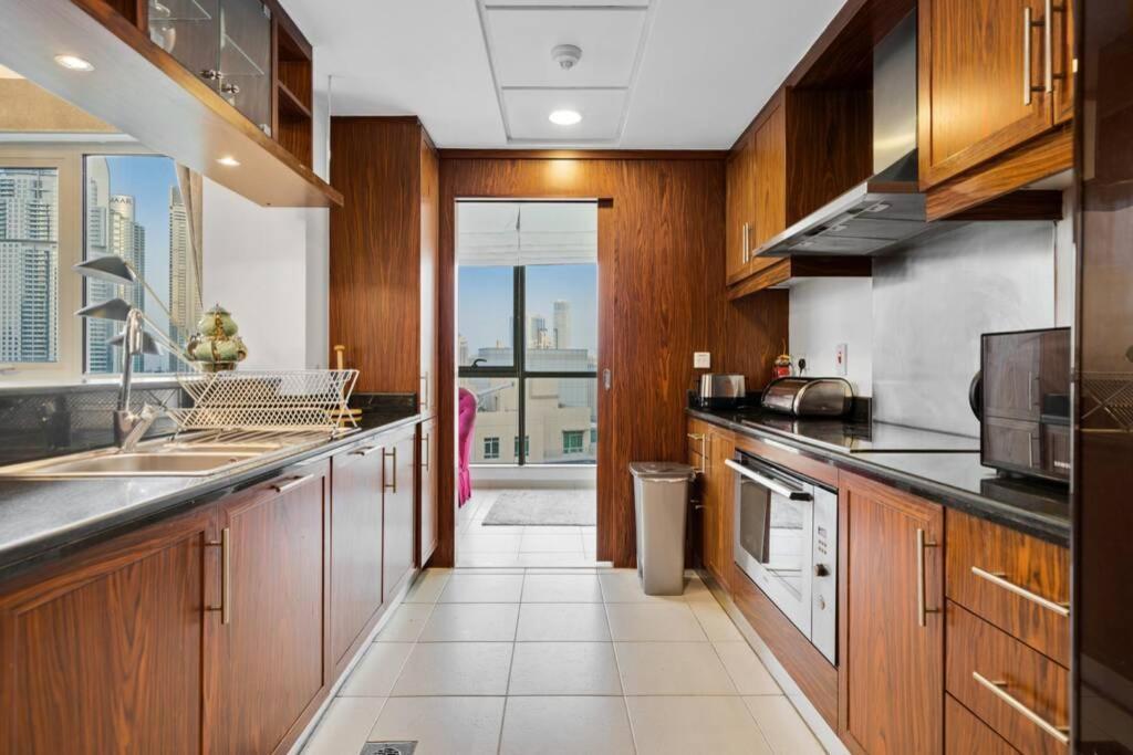 Spectacular Burj & Fountain View - Luxurious 3 Bedrooms & Maids Room - The Residences دبي المظهر الخارجي الصورة