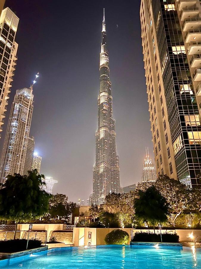 Spectacular Burj & Fountain View - Luxurious 3 Bedrooms & Maids Room - The Residences دبي المظهر الخارجي الصورة