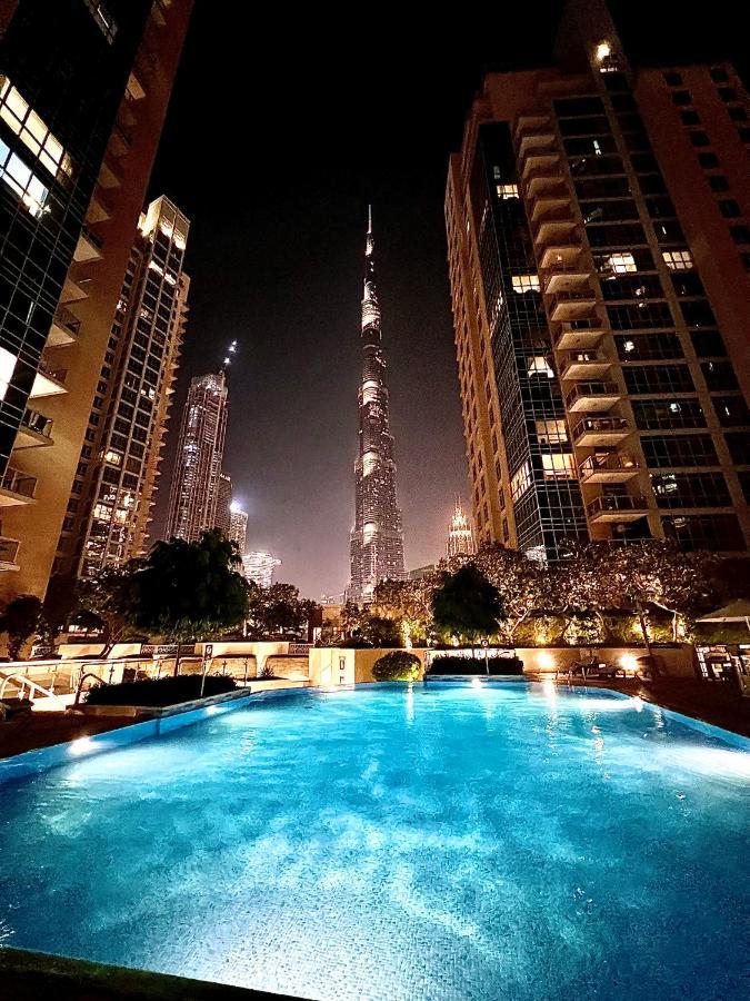 Spectacular Burj & Fountain View - Luxurious 3 Bedrooms & Maids Room - The Residences دبي المظهر الخارجي الصورة