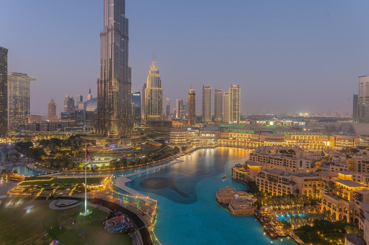 Spectacular Burj & Fountain View - Luxurious 3 Bedrooms & Maids Room - The Residences دبي المظهر الخارجي الصورة