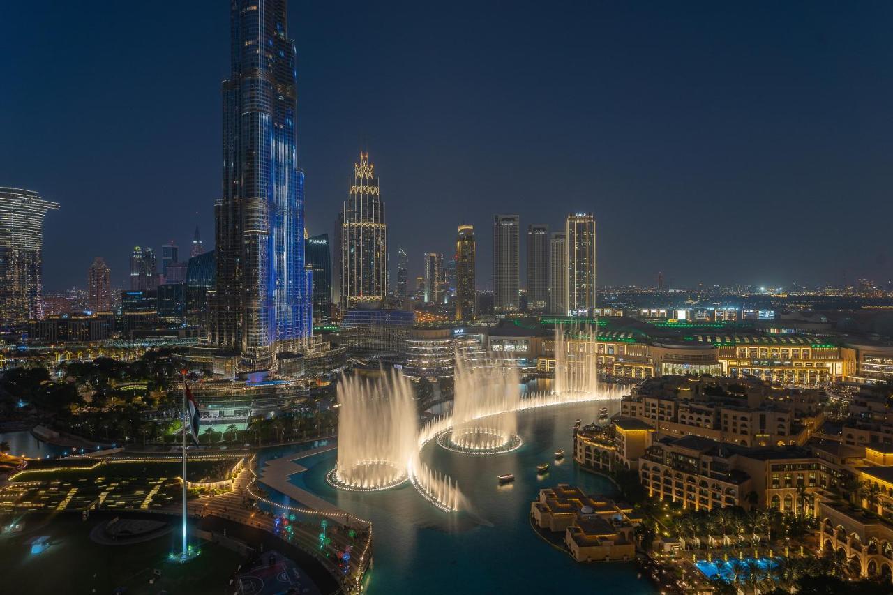 Spectacular Burj & Fountain View - Luxurious 3 Bedrooms & Maids Room - The Residences دبي المظهر الخارجي الصورة