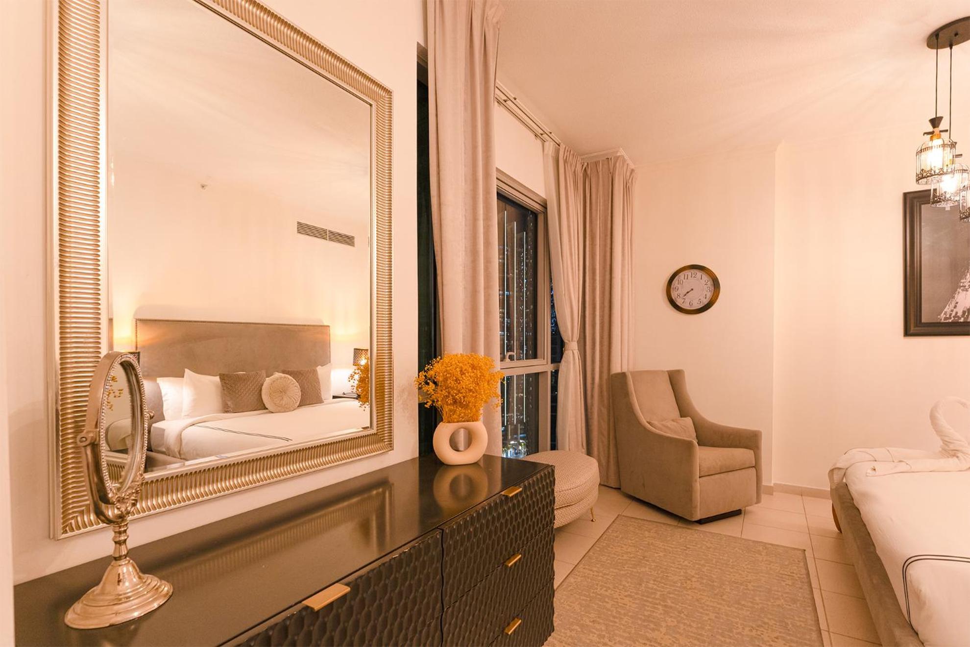 Spectacular Burj & Fountain View - Luxurious 3 Bedrooms & Maids Room - The Residences دبي المظهر الخارجي الصورة
